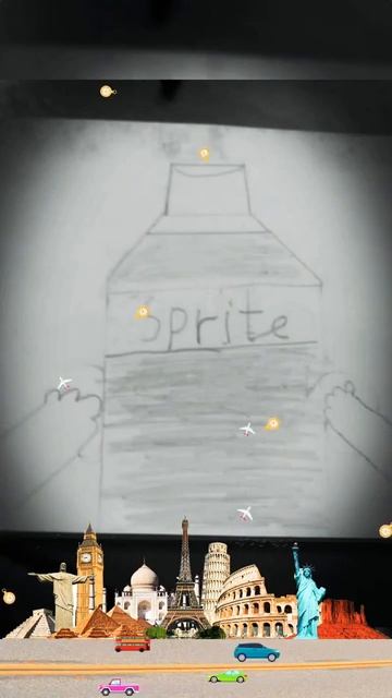 Sprite bottle sketch by Krishna смотреть онлайн