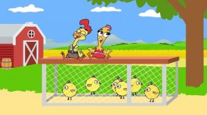 Chicken Finger Family | Mother Goose Club Nursery Rhyme Cartoons