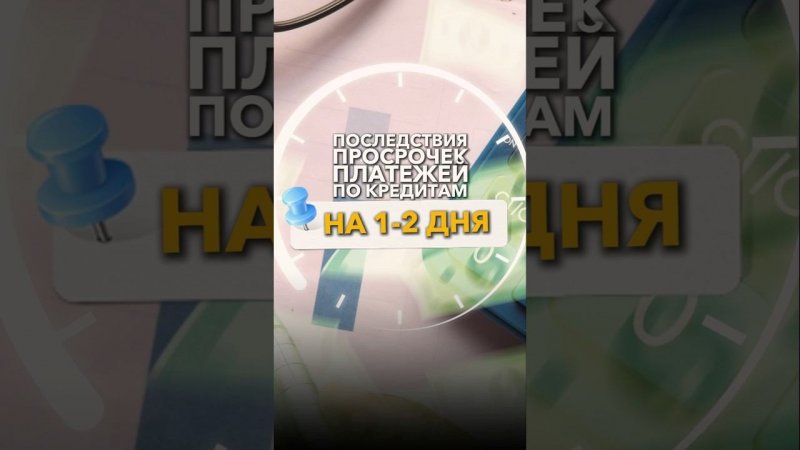 Последствия просрочек по кредитам на 1-2 дня⁉️ #небытьдолжником #долгиикредиты #банкротство2025