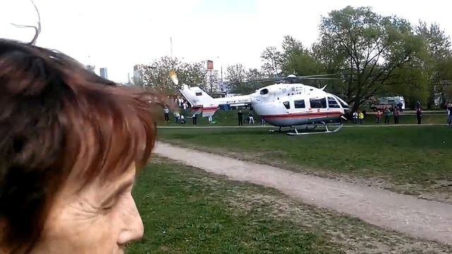 Взлёт вертолёта