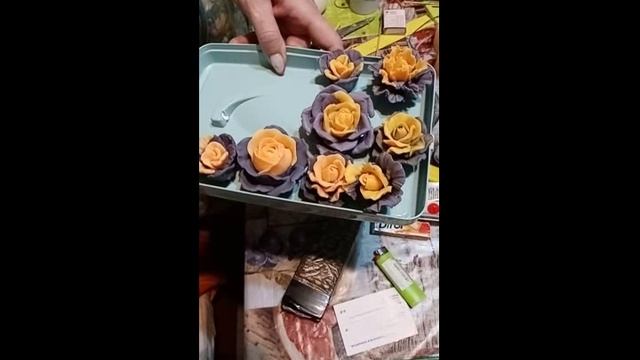 ЦВЕТЫ ИЗ МЫЛА.