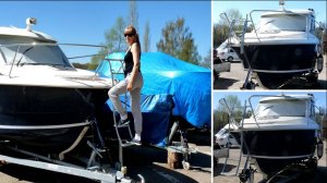 Трап носовой для катера Merry Fisher 645 - boatinox.ru