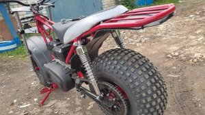 Обзор на самодельный Мотовездеход,Лесник самый крутой Мотовездеход