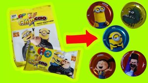 ЖЕЛЕЗНЫЕ ФИШКИ Гадкий Я 3 в круассанах ЧИПИКАО Chipicao I  Карточки миньоны _ Despicable Me 3 (1) (o
