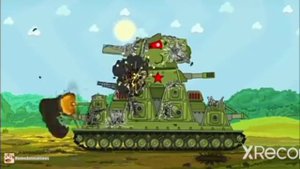 клип KV 44 он Монстр мультики про танки.