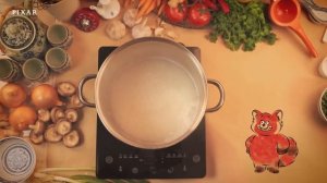 Mei from Turning Red Makes Congee | Cooking with Pixar | Pixar