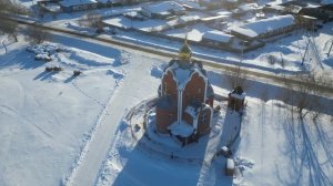 любинский район, красный яр, космодамианская церковь