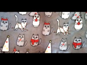 Печальная печаль... Распаковка лоскута тканей.