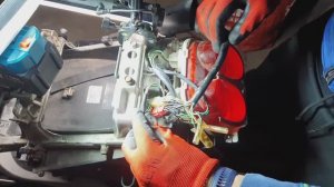 Мотодневник Honda CBR400RR NC23 установка проводки