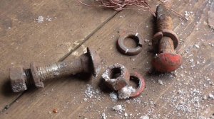 Трактор т-25.Ремонт диска заднего колеса.