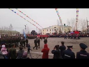 Борзя парад 9 мая 2018