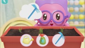 Помогаем Смешарикам в садоводстве. Игры для малышей. Учиться весело! Логопедический мультик.