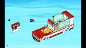 LEGO City Town Ambulance 4431 Instructions Book DIY
