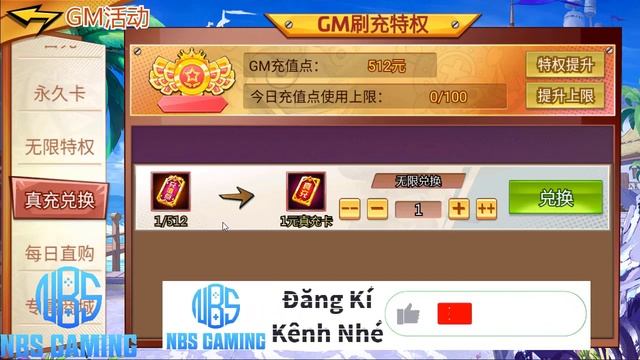 GOMU Huyền Thoại - Mẹo Có Tướng SP 5 Sao Nhanh Nhất - NBSGaming смотреть онлайн