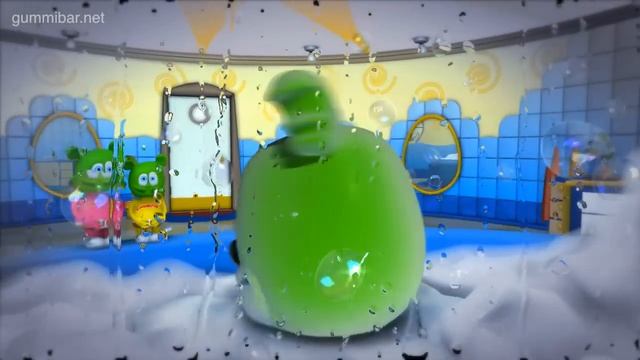 SLIPPERY WHEN WET Bubble Up German Version Gummibär The Gummy Bear #krazygummy смотреть онлайн