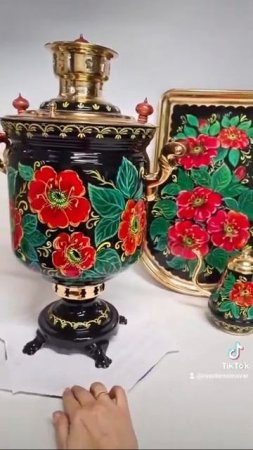 Самовар угольный тула Маки. mastersamovar.ru