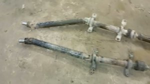 карданный вал mitsubishi outlander . видео для drom sto.razborka