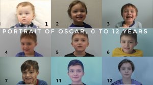 Portrait of Oscar, 0 to 12 years