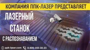 Лазерный станок с камерой для распознавания