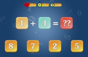 Учим сложение чисел. Решаем примеры.  Учиться весело! Обучающие игры - мультики для детей.