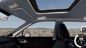 Авария на москвиче 3 в BeamNG Drive