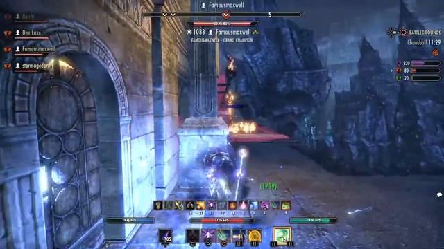 ESO magsorc pvp battleground chaos ball смотреть онлайн