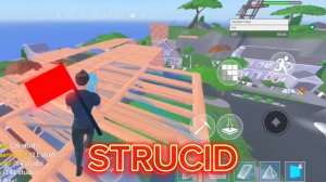 Играю в Roblox — STRUCID, режим: "захват флага". 🐟