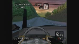 NFS: High Stakes (PS1) Вид из кабины авто.(Salieri s Gaming Bar / Игровой Бар Сальери)