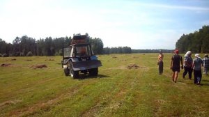 Трактор с толкача