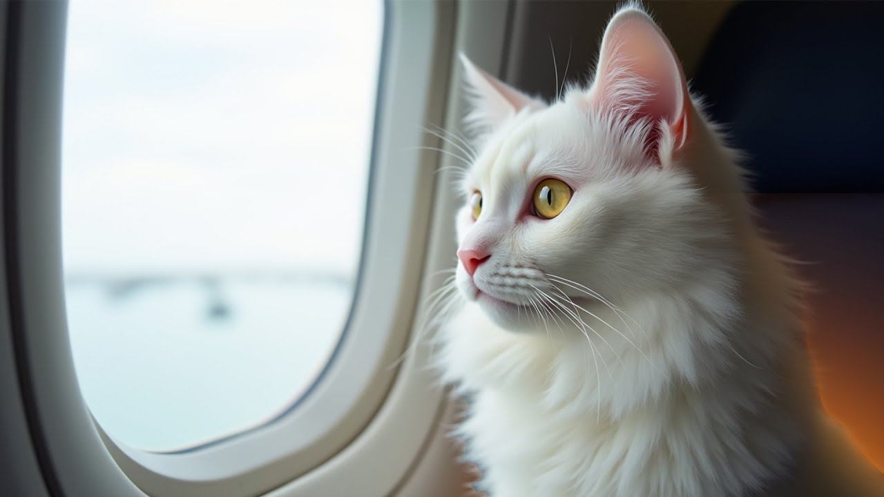 3000 километров в клетке! Перелёт с котом на самолёте из Казахстана в Россию смотреть онлайн