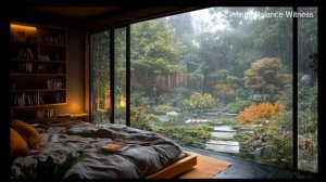 Проливной дождь с громом ⛈️ | Успокаивающие звуки для сна и глубокой релаксации 🌧️✨