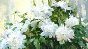 Flowers of My Garden (Цветы моего сада) Paintings by Artist Alexi Zaitsev