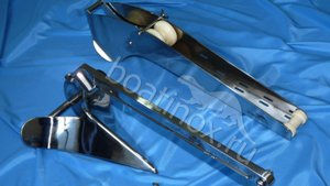 Якорь Плуг.  Съёмка на дне - boatinox.ru