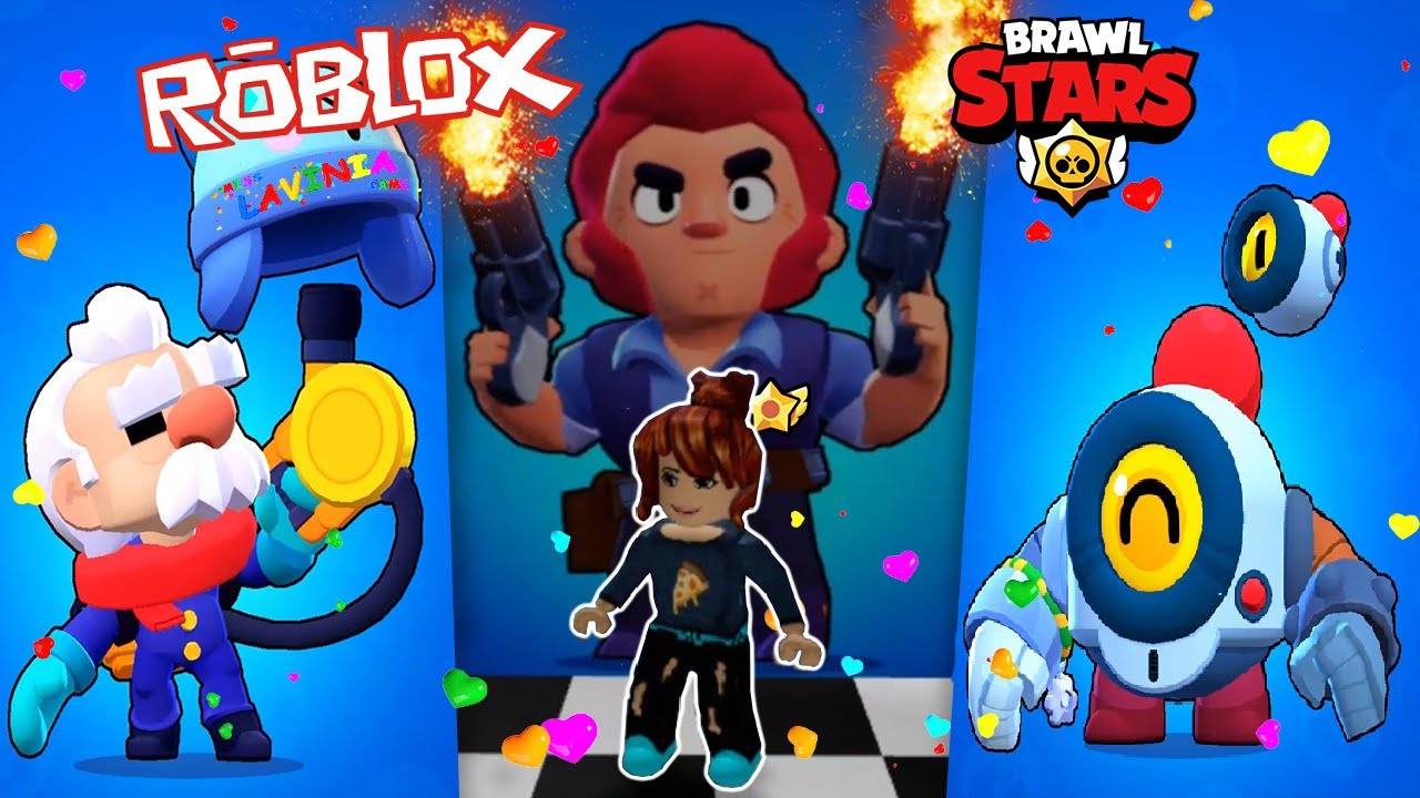 Roblox тест как ты знаешь бравлеров в Brawl Stars! Роблокс прохождение карты Бравл Старс #лавиния