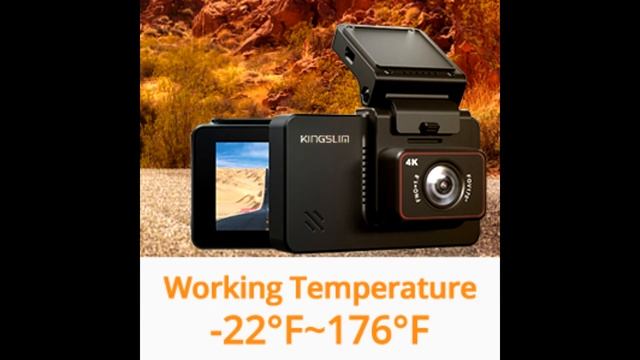 Kingslim D4 4K Dual Dash Camera Review смотреть онлайн