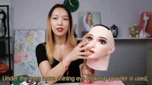 Transgender Unboxing Tammie The Doll Mask with Latex and Trying On| Moli's Studio English Subtitles