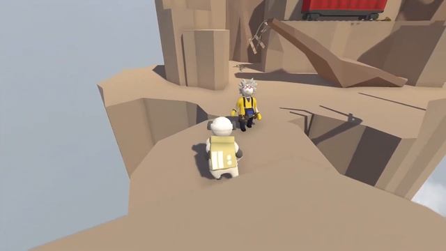 Human Fall Flat. Сон №4 "Гора" | Космонавт Play