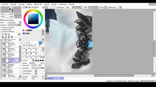 Speed Paint / Draw: Chung IP Dragon Knight Abaddon смотреть онлайн
