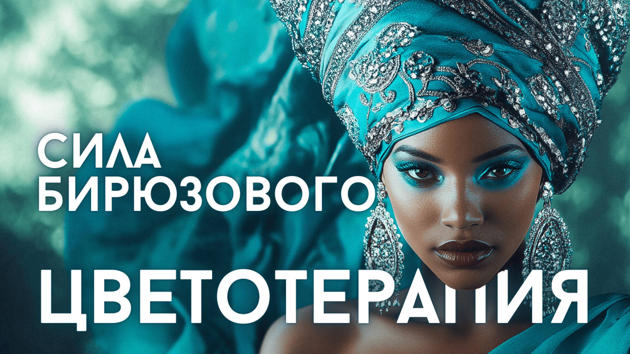 ЦВЕТОТЕРАПИЯ БИРЮЗОВОГО: ГИПНОТИЧЕСКОЕ АУДИОВИЗУАЛЬНОЕ ПУТЕШЕСТВИЕ