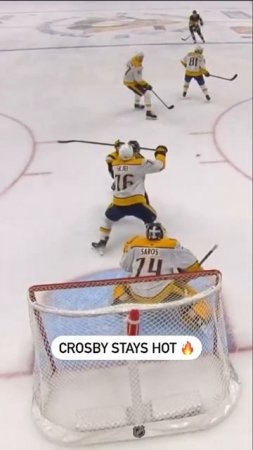 Sidney Crosby Is RED HOT