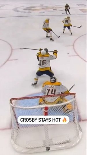 Sidney Crosby Is RED HOT