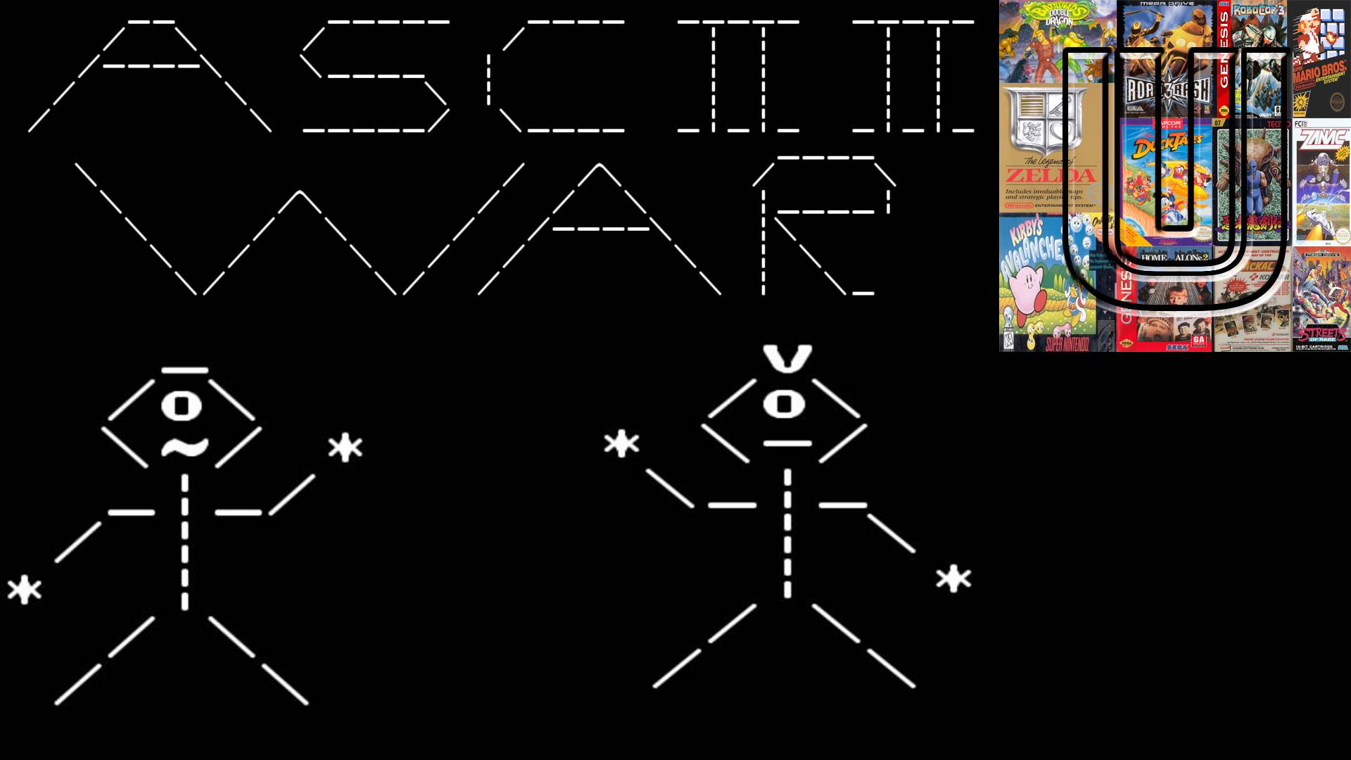 ASCII WAR (ComradeOj) 