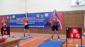 Рывок гири Андрей Симушин Уральская метелица 2025
