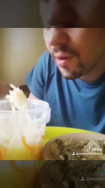 ОБЖОР! КУРИНОЕ БЕДРО ПЕТЕЛИНКА С КВАШЕНОЙ КАПУСТОЙ! БАЛДЁЖ!
