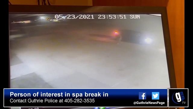 Spa broken into overnight; surveillance camera captures person, vehicle of interest смотреть онлайн