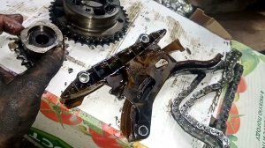 замена цепи и ремня ГРМ форд 1.8 дизель люфт помпы