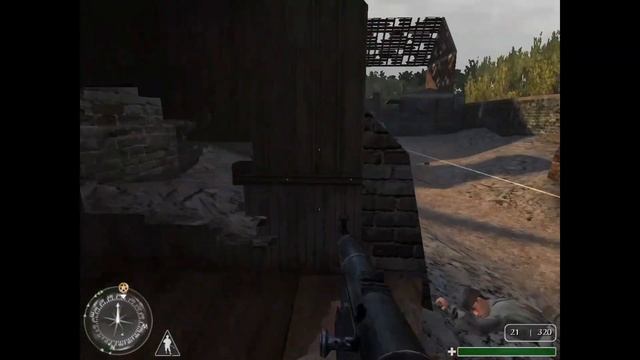 Call of Duty. Миссия №4 "Церковь Святой Марии - День. Эглиз Сан Мер, Франция" | Космонавт Play