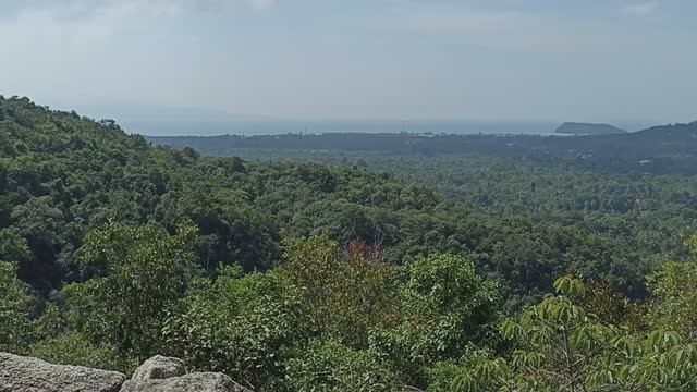 THANSADET Ko PHA NGAN NATIONAL PARK - PHAENG NOI WATERFALL – красивый вид на остров