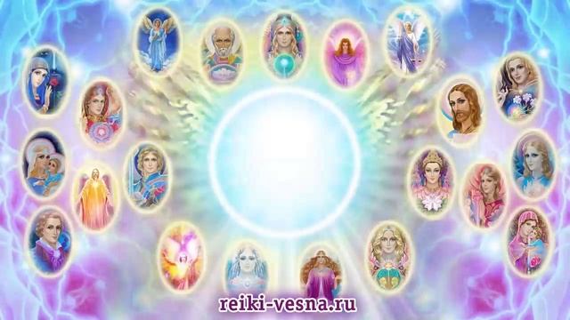 Сеанс Рейки с Ангелами исцеления. смотреть онлайн