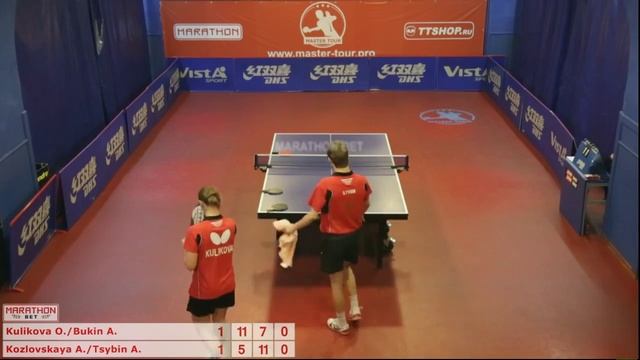 1 Куликова-Букин Козловская-Цыбин 3:1 смотреть онлайн